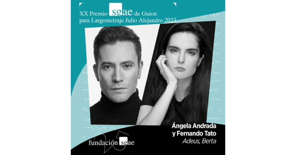 Ángela Andrada e Fernando Tato gañan o XX premio de Guión Julio Alejandro 2023
